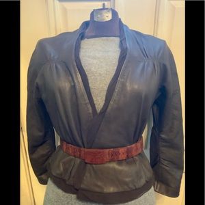 BCBGMAXAZRIA leather jacket